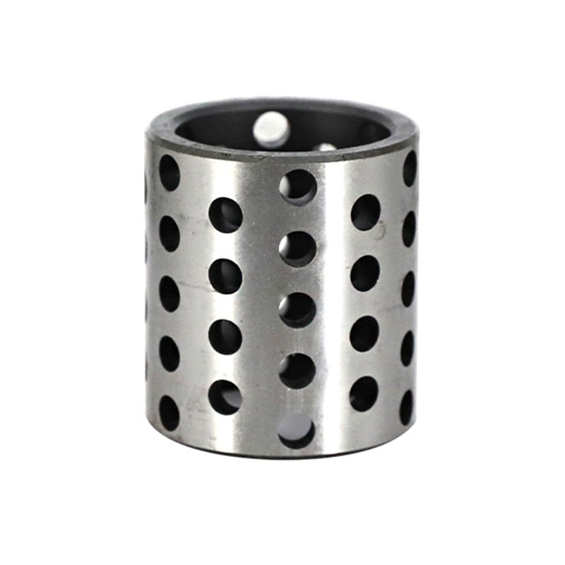 Maintenance-free bearing bronze bushing for concrete mixers