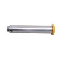 Wear-resistant connector pin for heavy machinery