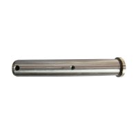 Machined steel pin for boom-to-bucket linkage