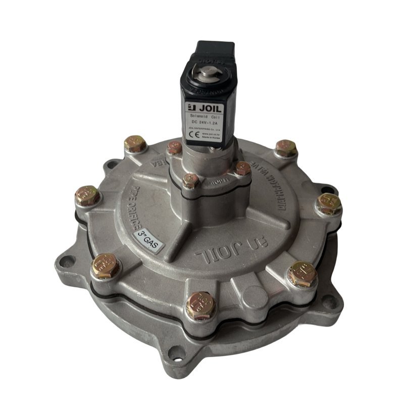 electromagnetic valve for dust systems