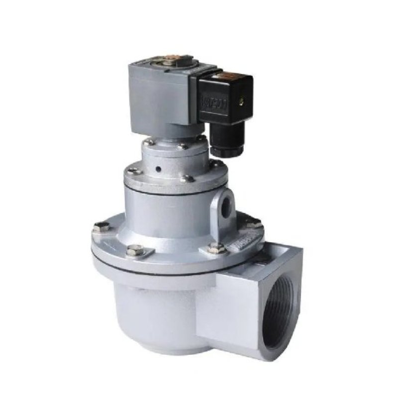 pilot-operated pulse valve closeup