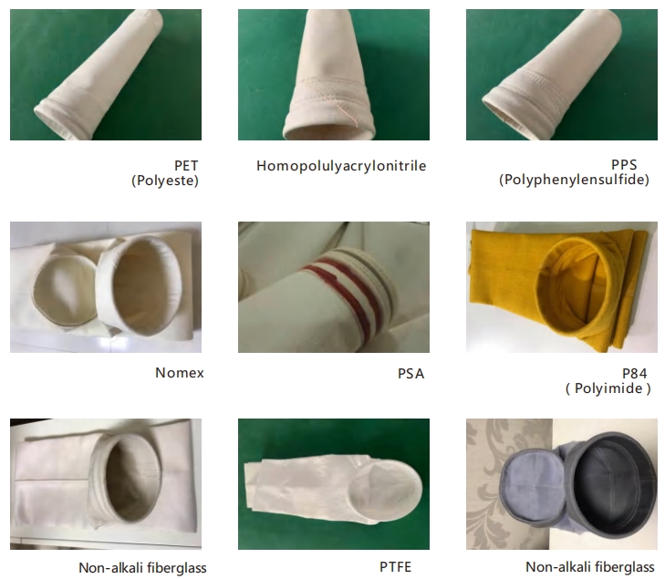 Pulse Valve Industrial Dust Collection Filter Bags