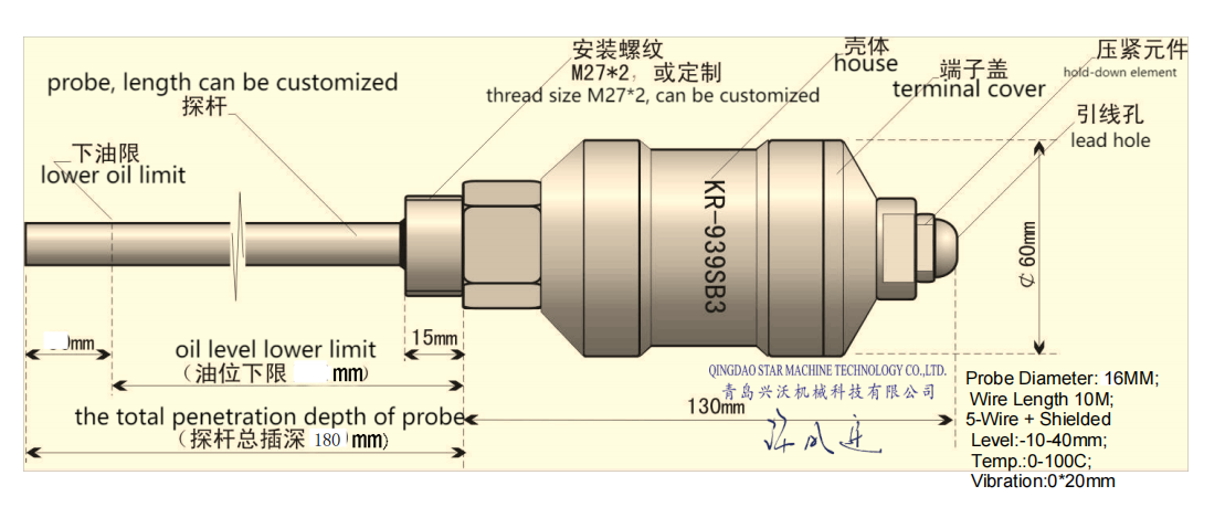 KR-939SB3 three-parameter combined probe