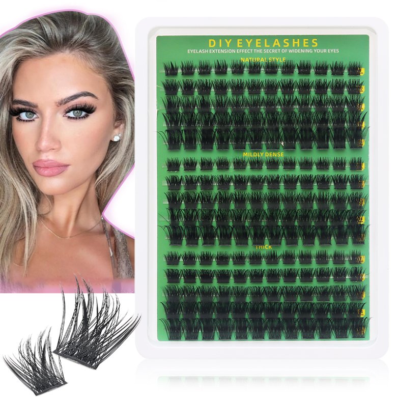 14/15 Rows Length MIX Segmented Eyelash Extension T50