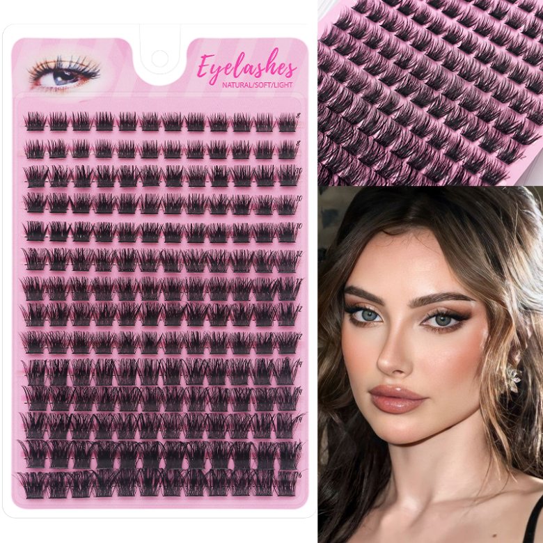 14/15 Rows Length MIX Segmented Eyelash Extension T50