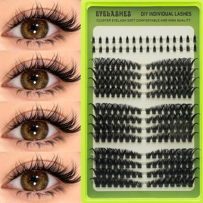 14 Rows Segmented Eyelash Extension with Under Lash F1X-30+40+50PZ