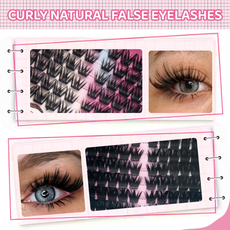  12 Rows Segmented Eyelash Extension 047