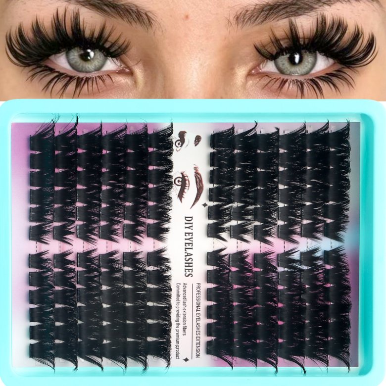  12 Rows Segmented Eyelash Extension 047