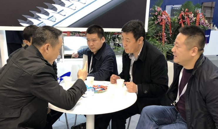 2017 Textile Machinery Exhibition - Yixiang + White Shark + Ordos Tripartite Talks