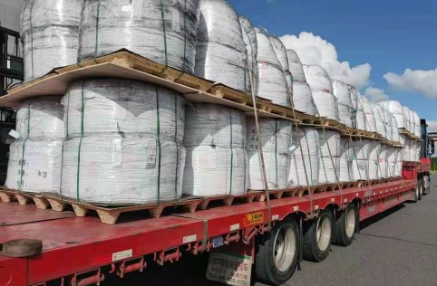 Compressed wood pallet