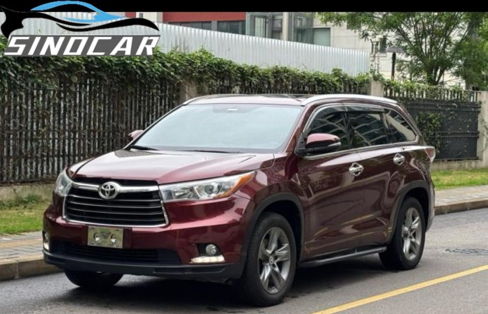 丰田汉兰达 2016 2.0T 四驱7座豪华版酒红 (1)