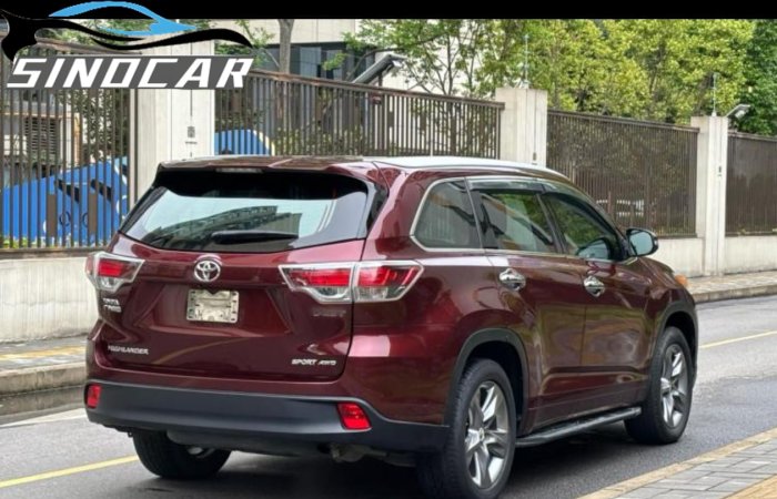 丰田汉兰达 2016 2.0T 四驱7座豪华版酒红 (6)