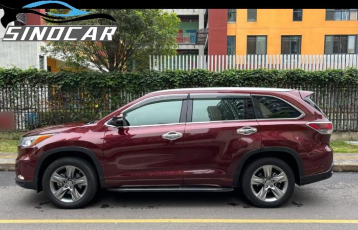 丰田汉兰达 2016 2.0T 四驱7座豪华版酒红 (4)