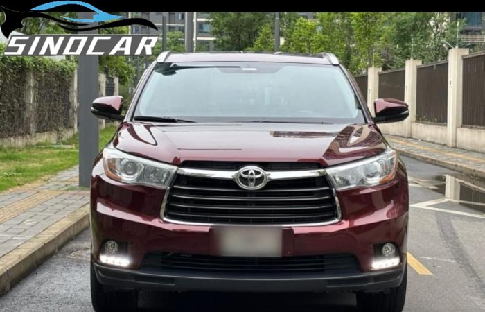 丰田汉兰达 2016 2.0T 四驱7座豪华版酒红 (2)