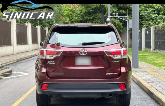 丰田汉兰达 2016 2.0T 四驱7座豪华版酒红 (5)