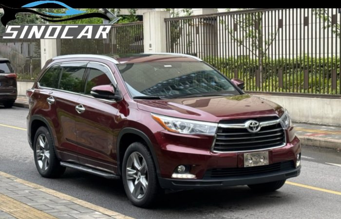 丰田汉兰达 2016 2.0T 四驱7座豪华版酒红 (3)