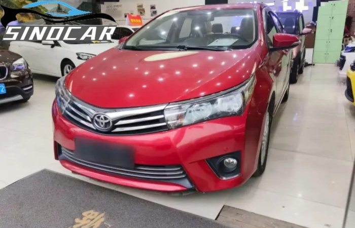 丰田卡罗拉 2014 1.6L CVT GL-i红色真皮版 (14)