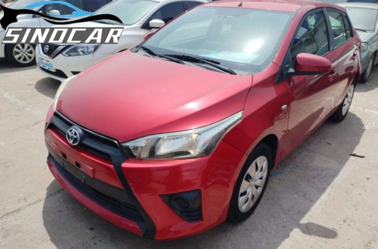 2014 Toyota Yaris Red 1.3E Second Hand Hatchback For Sale In China