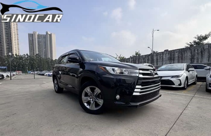 汉兰达2018 2018款 2.0T 四驱豪华版 7座 国五 黑色外观 (3)