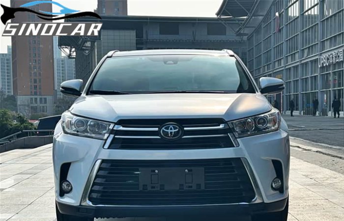 汉兰达2020 2018款 2.0T 四驱尊贵版 7座 国六 白色外观 (2)