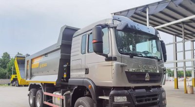 Robuste, performant et fiable : le camion-benne Sinotruk HOWO TX 6×4, votre partenaire durable pour le transport sur chantier.