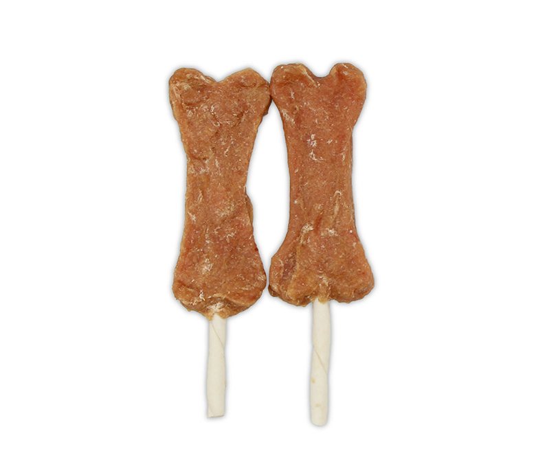 Bone shape chicken hollipop