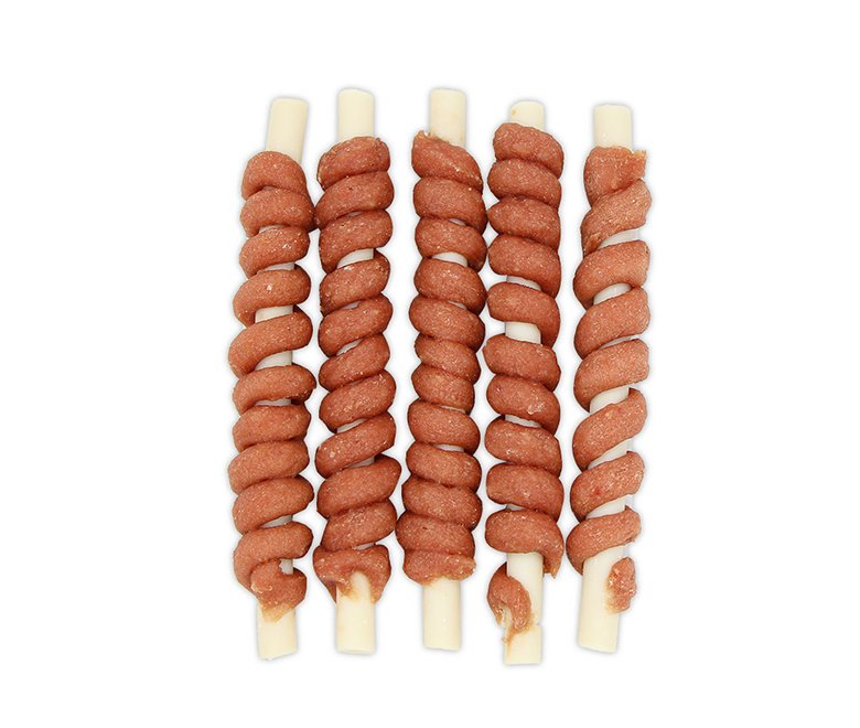 Dental stick wrapped rabbit