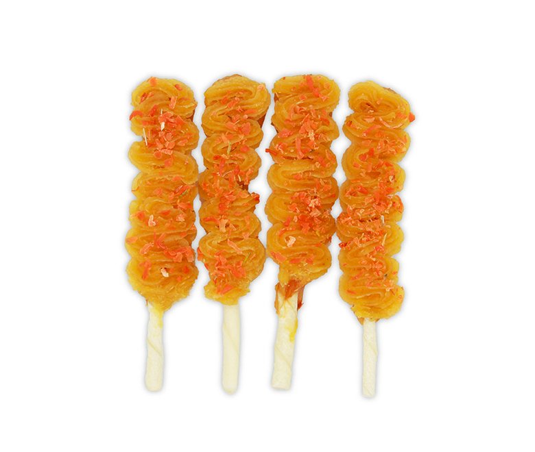 Chicken  Ice  Cream with  Carrot