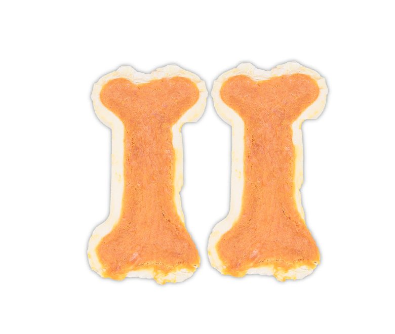 Rawhide Pressed  Bone with  Chicken