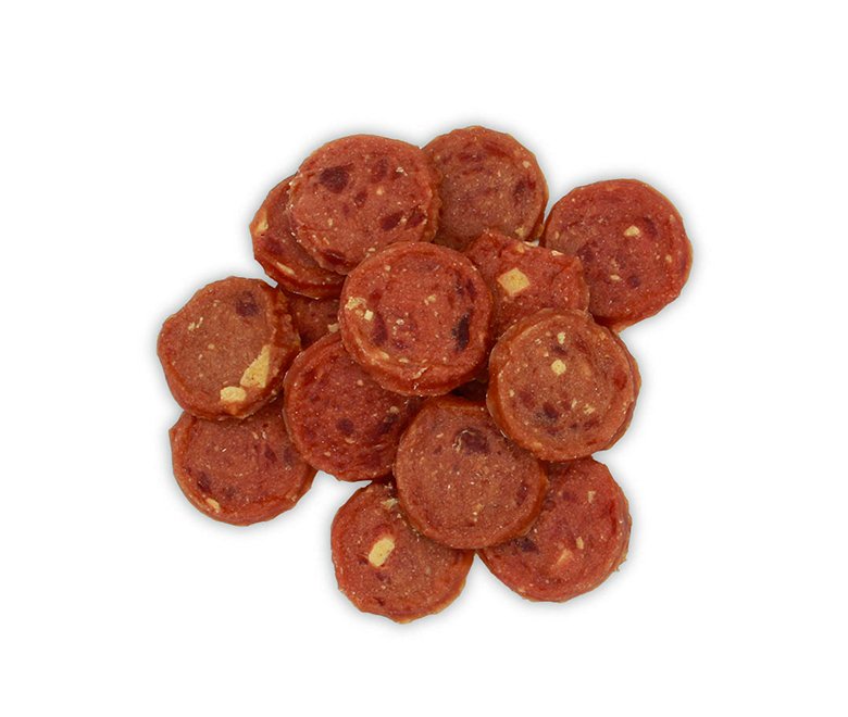 Duck Coin with Freeze-dried cheese