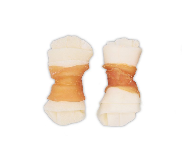 Chicke Wrapped Knoted    Bone