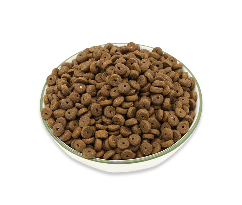 Puffed food hollow round