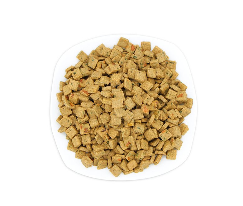 Baked food vegetable mosaic