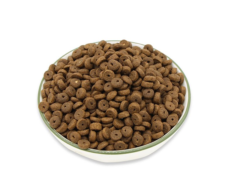 Puffed food hollow round