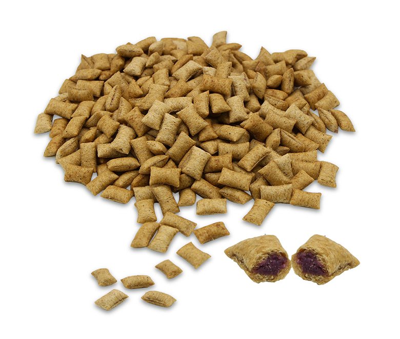 Crunchy pillow chicken+purple potato