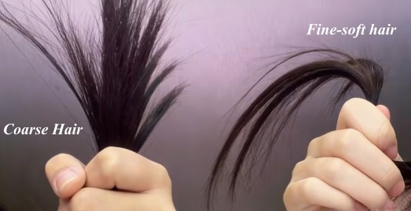 different hair nature