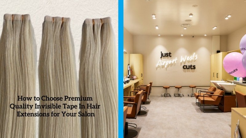How to Choose Premium Quality Invisible Tape In Hair Extensions for Your Salon