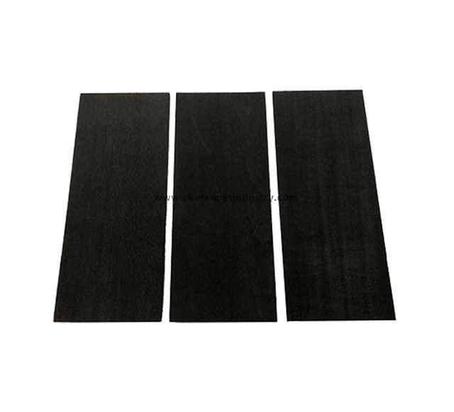 Black softened poplar pencil slat