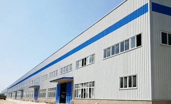 Prefabricated Long-Span Warehouse Shed