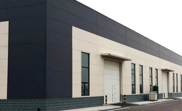 Prefabricated Long-Span Warehouse Shed