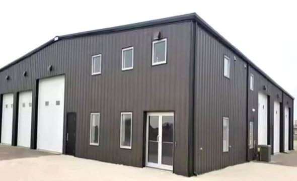 Prefab steel structure building