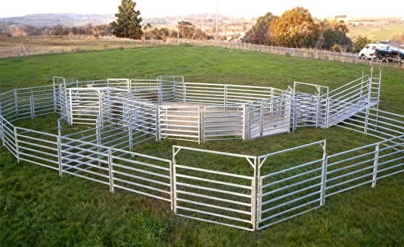 Detachable Steel-Structured Fence
