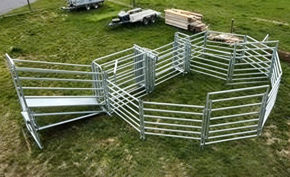 Steel-Frame Fence