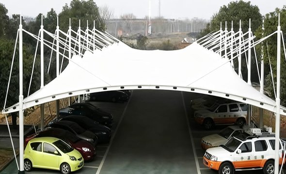 Customizable Membrane Structure Parking Lots