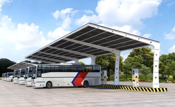 Solar PV Steel Structure Carports