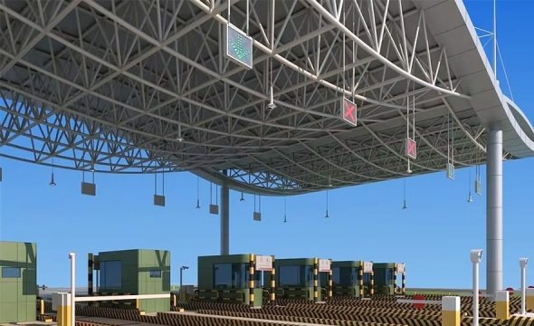 Fast-installation Steel Structure Gas Stations
