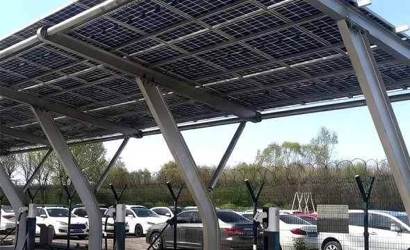 Solar-powered Carports