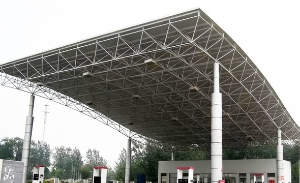 Professional Steel Structure Gas Stations