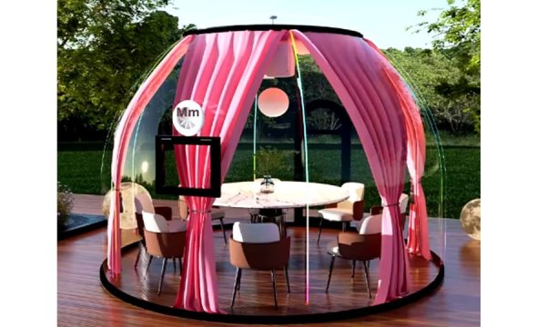 Fully transparent starry sky souse