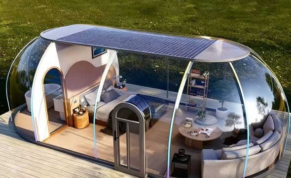 Luxury Outdoor Starry Sky House